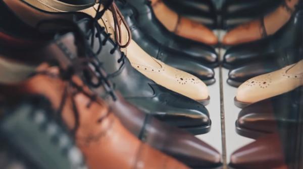 Lederschuhe