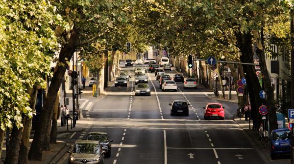 Autos auf der Straße