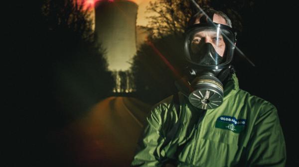 Reinhard Uhrig vor AKW