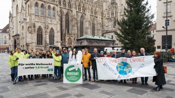 Aktion für mehr Klimaschutz