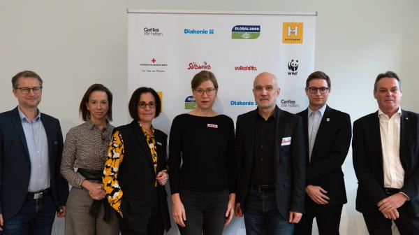 Gruppenfoto der Allianz für soziale Klimapolitik