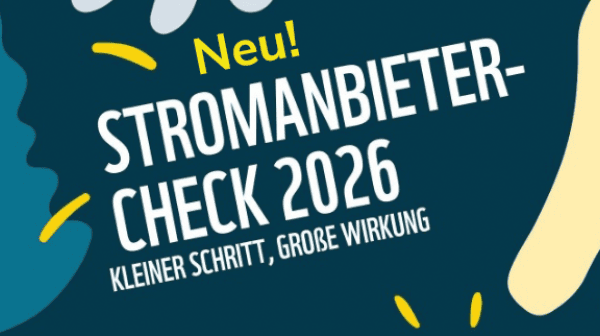 Teaser NEU! Stromanbieter-Check 2026