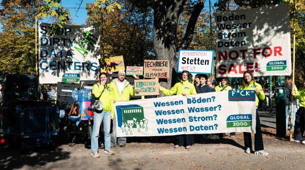 GLOBAL 2000 am Klimastreik im Oktober 2026.
