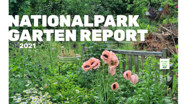 Cover des Nationalpark Garten Reports