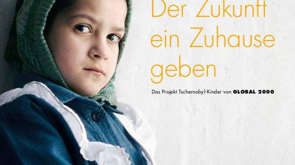 Tschernobylkinder-Broschüre: Der Zukunft ein Zuhause geben